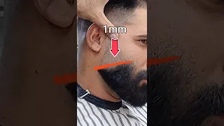 واحده من طرق تدريج لحية حلاق تعليم حلاقة قص الشعر تدريج حلاقة عامة لحية 