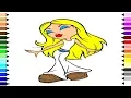 Bratz Coloring I Learn Colors I Coloring Pages