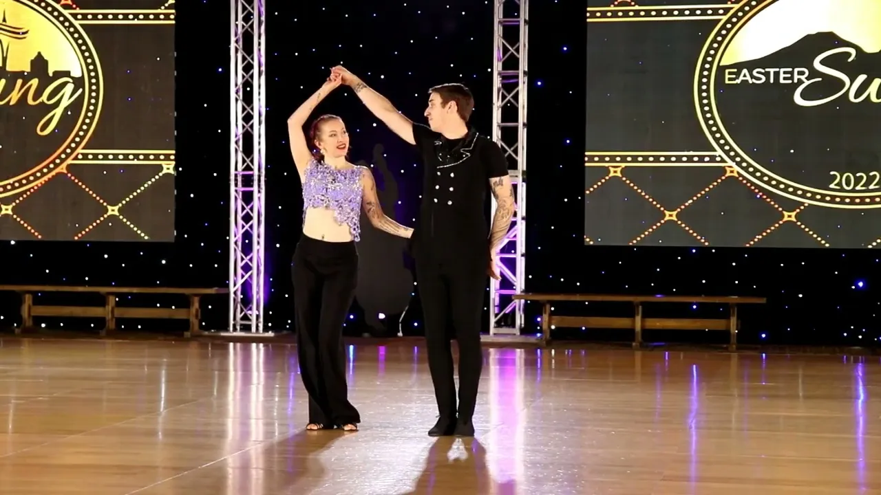 2022 Easter Swing Christopher Dumond & Larisa Tingle - Classic Routine