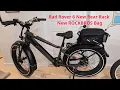 Rad Rover 6 Rear Rack with ROCKBROS bag Install