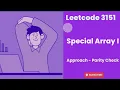 LeetCode 3151 Special Array I Parity Check Leetcode Daily Problem Of The Day