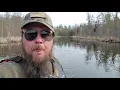 Checking out the canoe