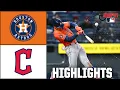 Houston Astros vs Cleveland Guardians Full Game Highlights ESPN MLB