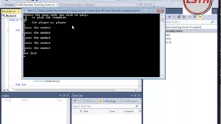 Visual Basic - How To Code A Number Guessing Game