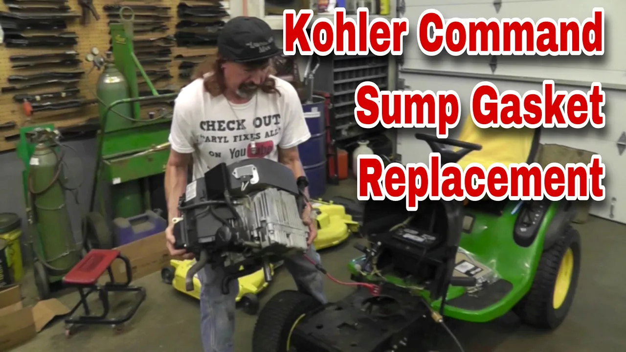How To Replace The Sump Gasket On A Kohler Command Engine