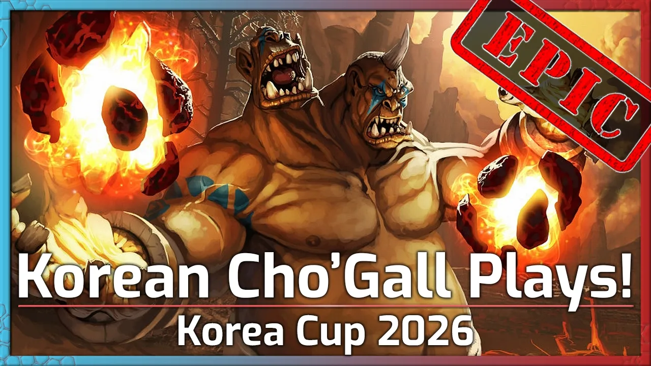 EPIC! Korean Cho'Gall Plays! - Korea Cup Semifinal - Heroes of the Storm