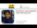 JavaScript 2D game development Java institute Web programming 01 Nethula Nejaan Siriwardena