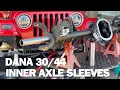 Jeep Wrangler Tj - HP Dana 30 Axle Tube Sleeves Other Mods Lj Xj Yj