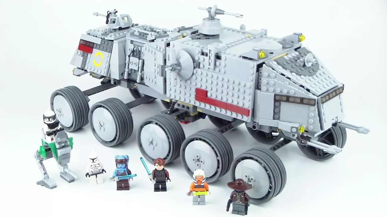 LEGO Star Wars Clone Turbo Tanks: 2006 vs. 2016
