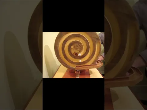Hypno disk marble machine #woodworking