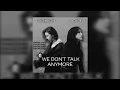 Lagu MICHAENG - WE DON'T TALK ANYMORE [AI COVER]