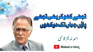                               تجھے کھو کر بھی تجھے پاؤں جہاں تک دیکھوں                               دندنها