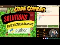 CodeCombat Python Forest Cannon Dancing