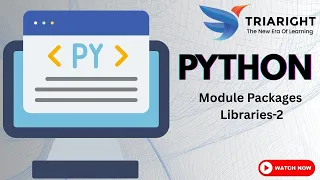Python Modules Packages Libraries Part 2 Standard Libraries in Python - Chapter 13