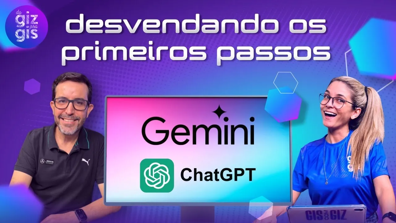 INTELIGÊNCIA ARTIFICIAL PARA PROFESSORES | PRIMEIROS PASSOS Gemini, ChatGPT - EPISÓDIO 1 -