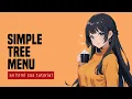 Simple Tree Menu In HTML CSS No Javascript