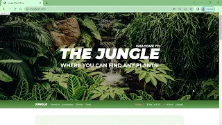 Jungle Plant Shop Project