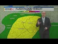 More rain Monday keeps flood threats high