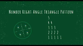 43 Number Right Angle Triangle Pattern without any pre-defined method using while loop in Python