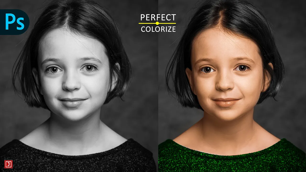 Perfect ✔️ Colorize Black and White Photos in Photoshop 👍
