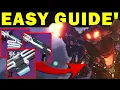 Deep Stone Crypt FAST EASY Farming Guide - Craft Raid Weapons