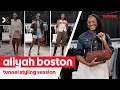 Aliyah Boston s Secret Weapon Hoop Earrings Tunnel Styling Session w TJ Maxx