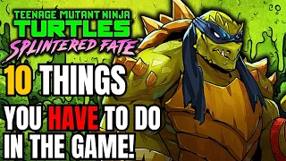 TMNT Splintered Fate: 10 Tips You NEED to Know!