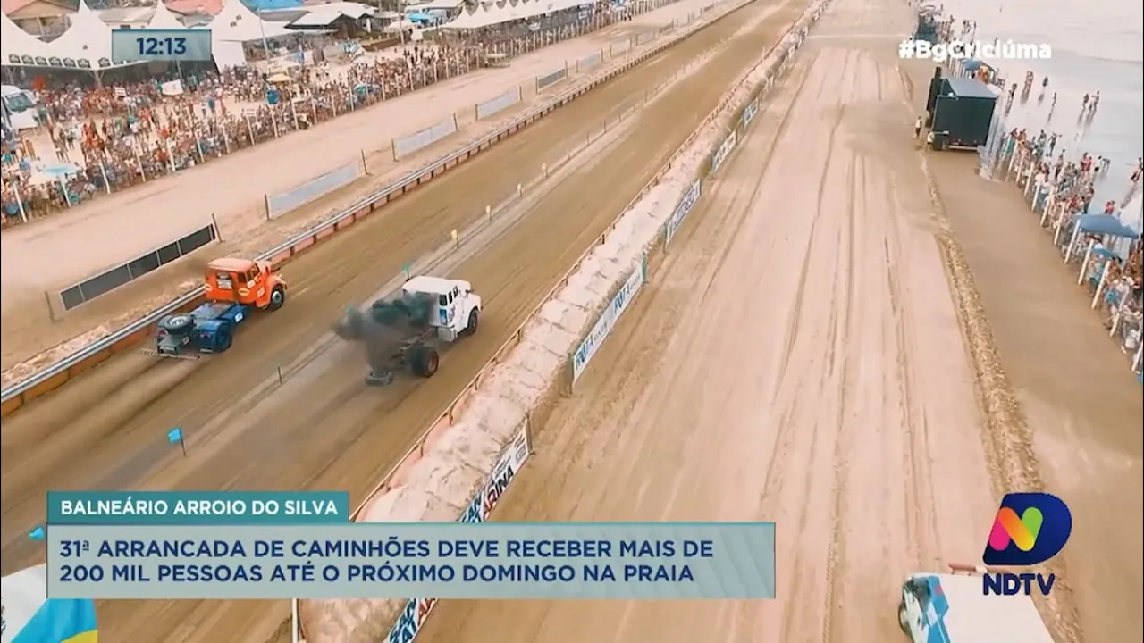 31ª Arrancada de Caminhões deve receber mais de 200 mil pessoas em Balneário Arroio do Silva