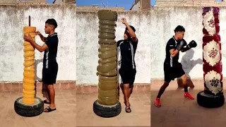 طريقة صنع أفضل كيس ملاكمة بأدوات بسيطة ومتاحة  طريقة صنع أفضل كيس ملاكمة بأدوات بسيطة ومتاحة