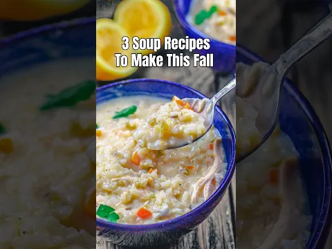 3 Soup Recipes To Make This Fall (Easy Soup Recipes!) #souprecipes
