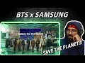 Download Lagu For the future! - Galaxy x BTS: Galaxy for the Planet | Samsung| Reaction