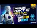 React js Tutorial for Beginners 2026 Create Your First React App