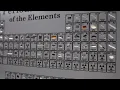 Periodic Table of Elements with REAL Elements