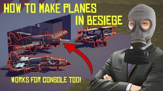 How to build planes in Besiege Vanilla