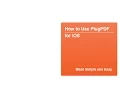 PlugPDF Tutorial for iOS