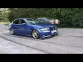 2007 BMW 335i Burnout