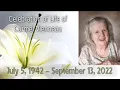 2022-09-17 OBITUARY Carmel Vienneau Live Stream South Shore Community Church Greenfield Park