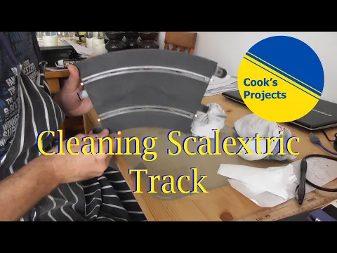 Download MP3 How to Fix Scalextric Track - Cleaning track to fix stopping and slow running slot cars