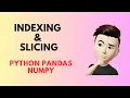 Mastering Indexing and Slicing in Python Pandas and NumPy Complete Guide and Examples