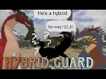 The Hybrid SkyWing-IceWing guard theory Wings of Fire Beta roblox