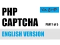 PHP Captcha Security Image Introduction Part 1 of 5 English