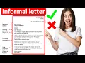 How to write an informal letter All you need to know