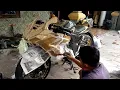 process of making KAWASAKI H2R fairing