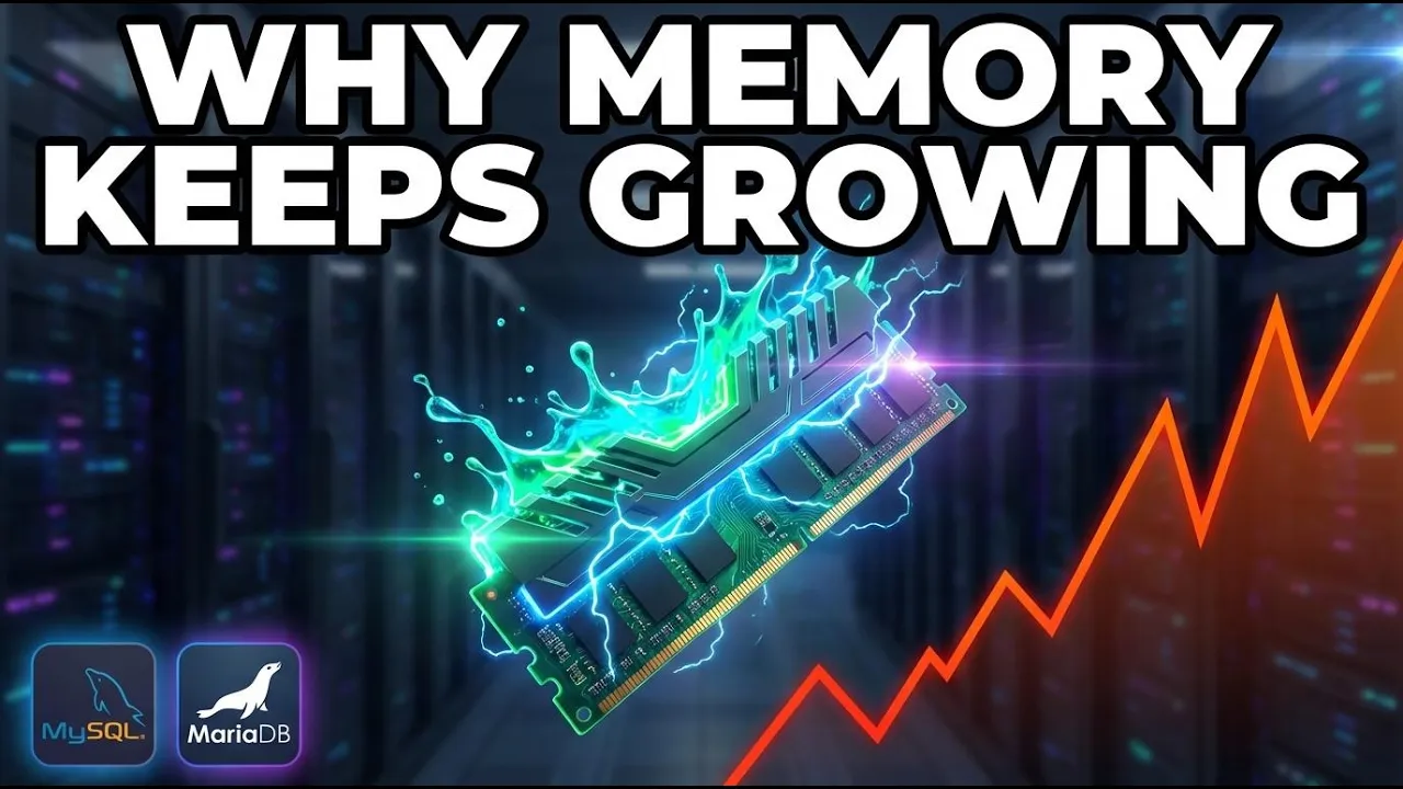 Why Database Memory Keeps Growing (MySQL, MariaDB & More)