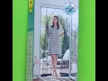 Insect Door Curtains from Lidl in action How to assemble Mosquito screen in 4 parts