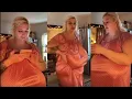 Daily Life Big Women Over 45 at Home - Plus Size Women
