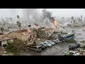 Chaos in Arizona Today Giant Monsoon Storm Damaging Homes Cars in Tucson