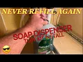 KITCHEN SOAP DISPENSER Extension TUBE KIT Installation So Easy