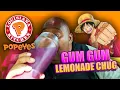 Popeyes x One Piece Huge Gum Gum Lemonade Chug