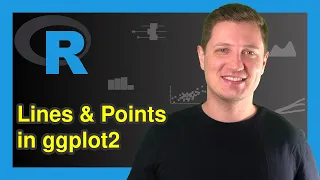Draw ggplot2 Plot with Lines Points in R Example Add Scatterplot Line geom - line geom